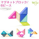 テグ tegu マグネットブロック 6ピース 天然木 積み木...