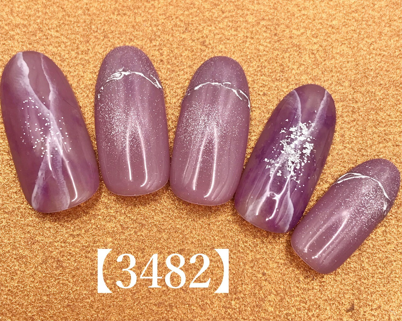 上品 可愛い かわいい ショート ロング 短い爪 お洒落 キラキラ ネイルチップ つけ爪 ネイル デザインネイル オーダメイド オーダーチップ オーダーネイル ハンドメイド 10本セット 送料無料 両面テープ付き【3482】