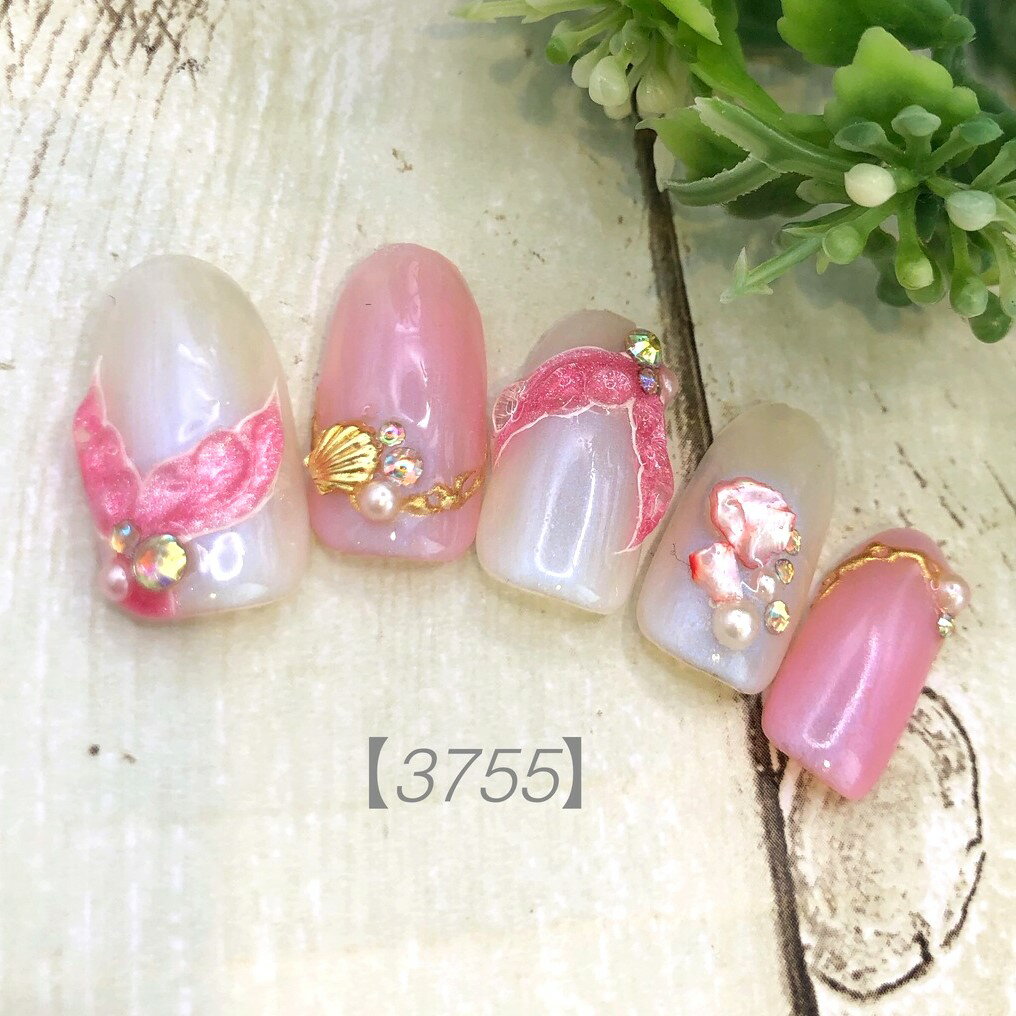 上品 カジュアル 可愛い かわいい カワイイ ブライダル 夏 ホワイト ショート ロング 短い爪 お洒落 ラメ キラキラ ネイルチップ つけ爪 ネイル デザインネイル オーダメイド オーダーチップ オーダーネイル ハンドメイド 10本セット 送料無料 両面テープ付き【3755】