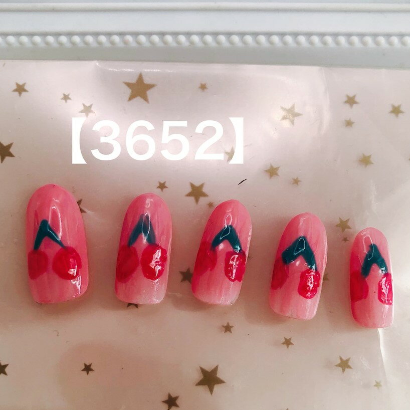 可愛い かわいい ショート ロング 短い爪 お洒落 キラキラ ネイルチップ つけ爪 ネイル デザインネイル オーダメイド オーダーチップ オーダーネイル ハンドメイド 10本セット 送料無料 両面テープ付き【3652】