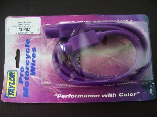 Z250FT TAYLOR テーラープラグコード 紫