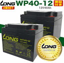 【LONG正規取扱い店】【保証書付き】2個セット セニアカー用 SER38-12 互換バッテリー WP40-12 ET4 マイメイト スーパーポルカー ポルカー...