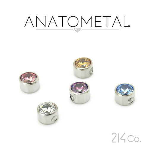 4mm チタン製 ジェムベゼル 5/32" 単品 ANATOMETAL 4mm チタン製 ジェムベゼル 5/32" 単品 ANATOMETAL
