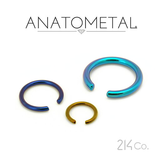 12Ga. チタン製 キャプティブリング ポスト 単品 ANATOMETAL 12Ga. チタン製 キャプティブリング ポスト 単品 ANATOMETAL