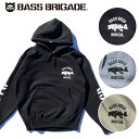 ѡ ΢ BASS BRIGADE Х֥ꥲ NCHD01 ץ륪Сѡ BB Nor Cal Heavy Sweat Hoodie Хեå ǥץ Х ȥɥ եå󥰥֥