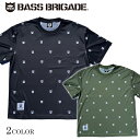 oXuQ[h hCTVc TVc BASS BRIGADE Shield Pattern Dry Big Tee SPBT01 oXtBbVO fvX rbOVGbg ނ [֑