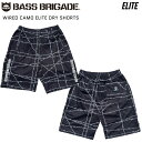 バスブリゲード ドライショーツ BASS BRIGADE WIRED CAMO ELITE DRY SHORTS WCSH-A90 速乾性 ドライショーツ UV...