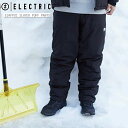 防水パンツ メンズ ELECTRIC エレクトリック 3LAYER PUFF PANTS / BLACK 3レイヤーパフ パンツ E24FP03 アウトドア バス釣り バスフィッシング スノーボード デプス 釣り 送料無料