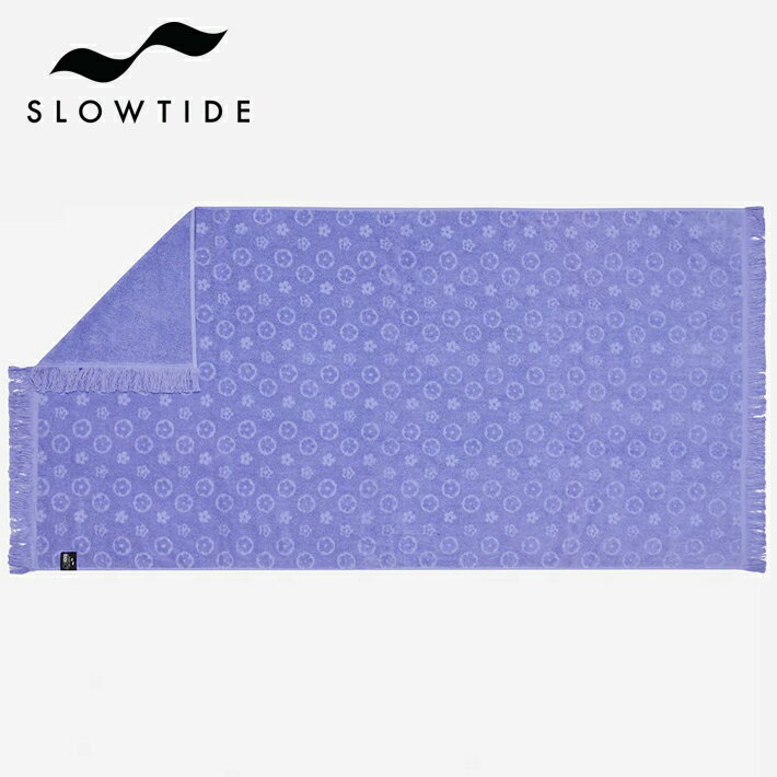 Slowtide Wavy Floral Beach Towel ST1069 花がらの凹凸がかわいいSLOWTIDEのタオルです。 夏用のタオルケットやソファーカバーとしてもオススメな、肌触りの良いオシャレな大判タオルです センター部にループが付いてるので壁にかけたり木に引っ掛けて乾かすことも出来ます。 サイズ 30 inch (76.2cm) x 60 inch (152.4cm) 素材 コットン 100％ その他のビーチタオルのグッズアイテムはココ ※メーカー希望小売価格はメーカーカタログに基づいて掲載していますSLOWTIDE スロータイド ハワイとカリフォルニアのビーチカルチャーにインスピレーションを受け、Kyle Spencer、Wylie Von Tempski、Dario Phillipsの3人が立ち上げたビーチタオルブランド「SLOWTIDE」。 各業界のクリエイティブとして経験を持つ彼らが、カスタム染色、ペイント、デザイン、アーティスト、フォトグラファーとのコラボをメインに、サーフメディアの「WHAT YOUTH」や、「ALOHA BEACH CLUB」「GENERAL ADMISSION 」といったショップとパートナーを組み、あらゆるライフスタイルに向けた高品質タオルを提案している。