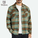 `FbNVc Yuh lVc Y uNXg BRIXTON BOWERY L/S FLANNEL [NVc Vc Vc Y Xg[g XP{[ T[tB