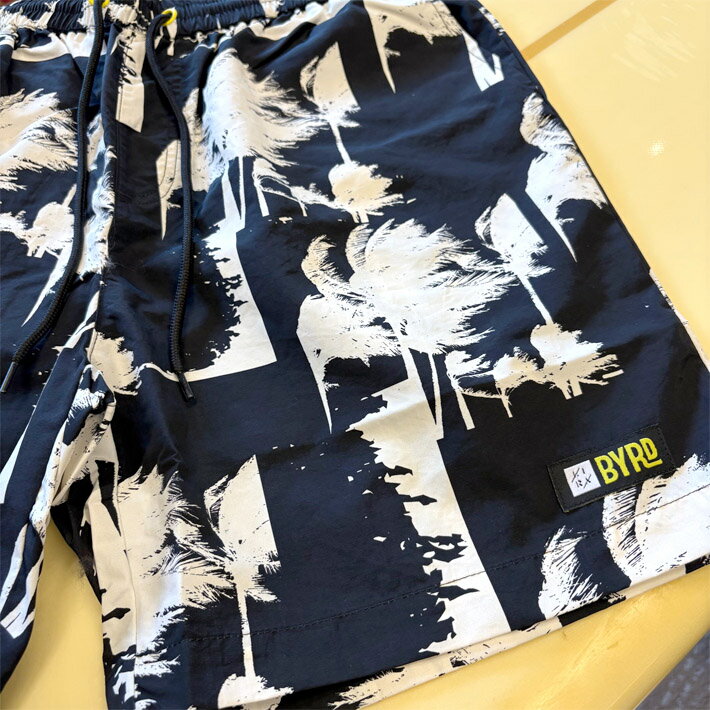 BYRD LIRACLOTHING バード BYRDxLIRA ハリケーン ナイロンショーツ ボードショーツ 水着 ウォークショーツ コラボ 数量限定 メンズ サーフィン