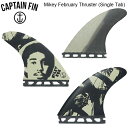 CAPTAIN FIN LvetB FUTURE tB Mikey February Thruster (Single Tab) 4.6 Thruster 3FIN }CPEtFu[3{Zbg I