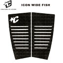 クリエーチャーズ 2024NEW トラクション デッキパッド CREATURES OF LEISURE ICON WIDE FISH クリエイチャーデッキパッド...