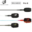 サーフィン リーシュコード CREATURES OF LEISURE クリエイチャーリーシュコード RELIANCE PRO8 (2.4m x 7mm)ミッドレ...