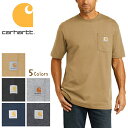 J[n[g TVc Carhartt WorkWear Pocket Short Sleeve T-Shirt  |PbgTVc  Xg[gt@bV Y fB[X