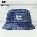 RADDA GOLF ラッダゴルフ ハット帽 MACROSS BUCKET HAT バケットハット 帽子 ゴルフ 日除け 男女兼用 メンズ レディース