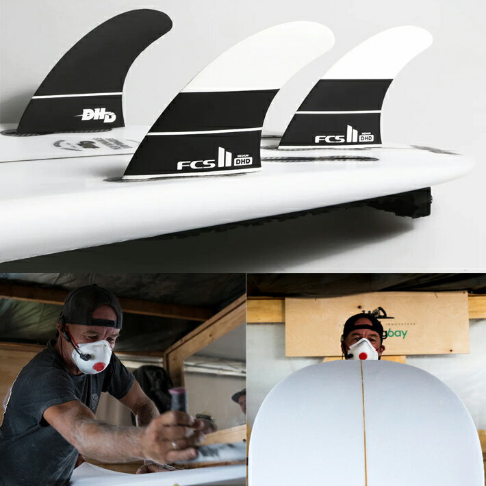 FCS2 エフシーエスツーフィン 送料無料 SHAPER SERIES FINS FCS II DHD PC TRI FIN...