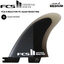 FCS2 GtV[GX2 tB FCS2 REACTOR PC QUAD REAR FINS QUADAtB 2+1pTChtB FCS2 2{Zbg