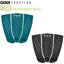 FCS エフシーエスデッキパット FCSデッキパッド ECO SERIES FCS T-3 WIDE ECO TRACTION 3ピースデッキパッド サーフィン...