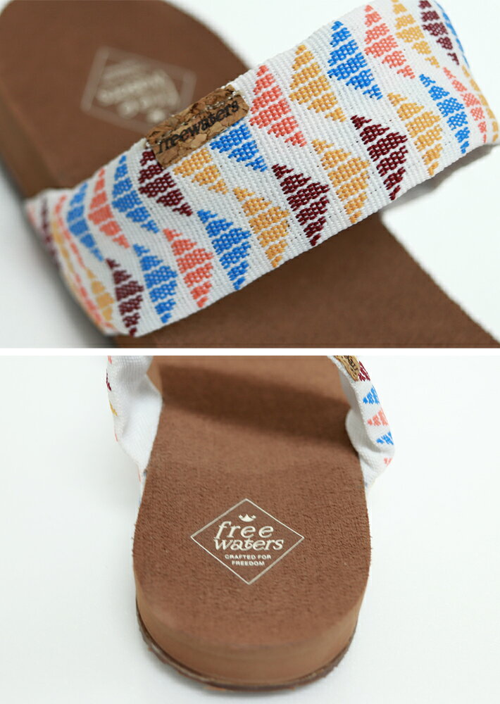 【セール品】サンダル freewaters フリーウォータース ビーチサンダル SUPREEM LA JOLLA 海水浴 サーフィン プール アウトドア キャンプ メンズ 靴 シューズ