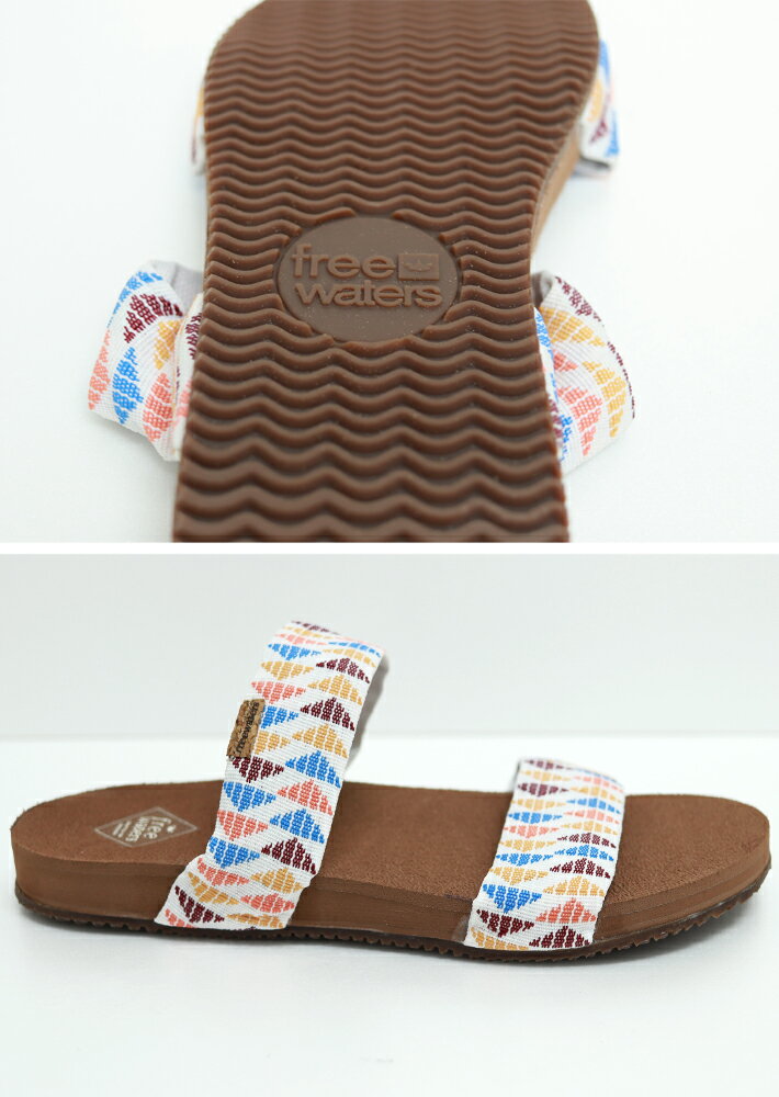 【セール品】サンダル freewaters フリーウォータース ビーチサンダル SUPREEM LA JOLLA 海水浴 サーフィン プール アウトドア キャンプ メンズ 靴 シューズ