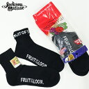 C Jackson Matisse WN\}eBX FRUIT OF THE LOOM~JM Logo 3Pack QUARTER SOCKS Y fB[X \bNX 