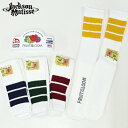 C Jackson Matisse WN\}eBX FRUIT OF THE LOOM~JM Logo 4P TUBE SOCKS Y fB[X \bNX 