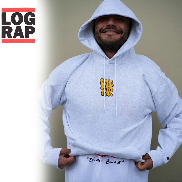 【セール品】LOG RAP ログラップ パーカー ”Log Rap Bubble Logo Hoodie” MOONSUITS限定商品 サーフィ..