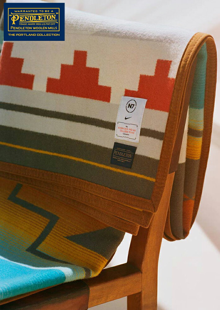 ペンドルトン ブランケット PENDLETON - NIKE - N7 SEVEN GENERATIONS BLANKET アメリカ製 ひざ掛け 数量限定 翌日配送可能(地域により不可)