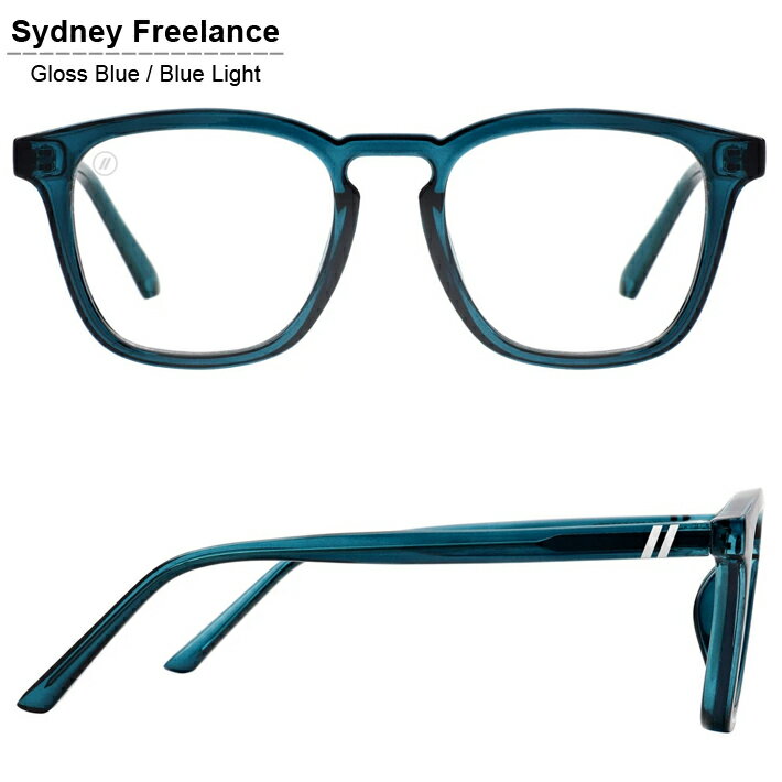 ブルーライトカットメガネ Blenders Eyewear ブレンダーズ・アイウェア Sydney Fleelance Blue Light ブルーライトカットメガネ 在宅勤務 テレワーク パソコンメガネ 眼鏡 めがね ブルーライト 2