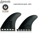 NVS SURF FINS ネイクド バイキング サーフ フィン Album Margo Quad Fin(Single Tab) アルバムブレンデン ”Mar...