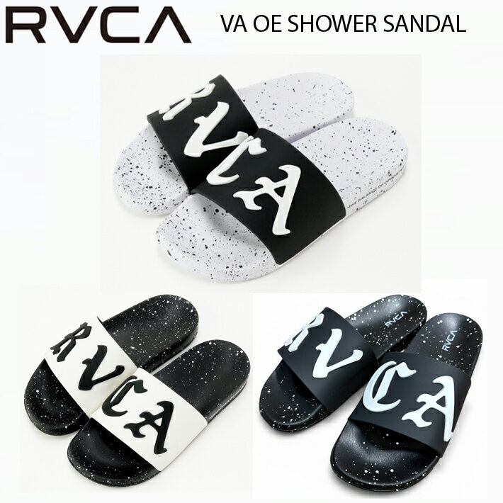 Rakuten - シャワーサンダル RVCA ルーカ VA OE SHOWER SANDAL メンズ/ファッションサンダル/スライドオン サンダル