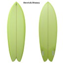 DERRICK DISNEY SURFBOARDS デリック ディズニーシェイプTWINZER FISH MODEL 5’9” VISSLA(ヴィスラ)の看板ラ...