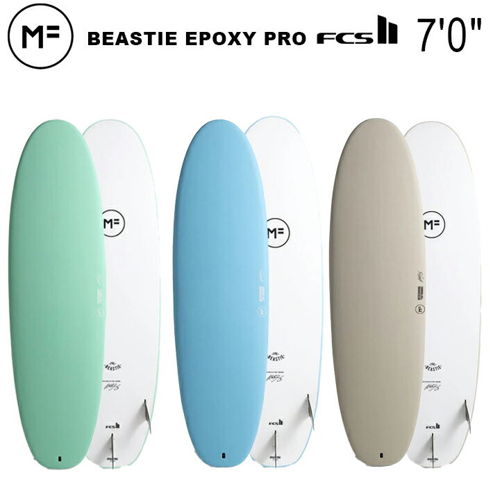 ソフトボード MICK FANNING SOFTBOARDS ミックファニング・ソフトボード MF BEASTIE BEASTIE EPOXY PRO FCSII 3F 7’0” 究極のファンボード！※営業所止め配送
