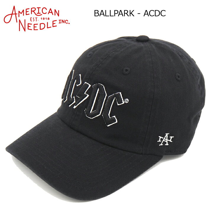 キャップ AMERICAN NEEDLE アメリカンニードル BALLPARK - ACDC 1918年に創業のアメリカの老舗キャップブランド ビンテージベースボールキャップ メンズ 帽子 6パネル レトロ ヴィンテージ キャップ 野球