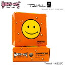 サーフィンワックス Bubble Gum x Rob Machado Organic Blend Surf Wax - Tropical - 水温22℃ バブル...