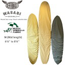 DEFORMASI(デフォルマシ)Wasabi originals デッキカバー” Wsabi Deck wrap / Beach Umbrella Fabric ” Mサイズ 6’6-8’6 サーフボード ケース ボードソック ボードカバー ミッドレングス サーフィン 日本正規品