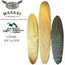 DEFORMASI(デフォルマシ)Wasabi originals デッキカバー” Wsabi Deck wrap / Beach Umbrella Fabric ” Lサイズ 8’6”-10’4” サーフボード ケース ボードソック ボードカバー ロングボード サーフィン 日本正規品