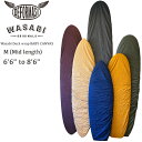 DEFORMASI(デフォルマシ)Wasabi originals デッキカバー” Baby Canvas Deck wrap ”Mサイズ 6’6-8’6 サーフボード ケース ボードソック ボードカバー ミッドレングス サーフィン 日本正規品