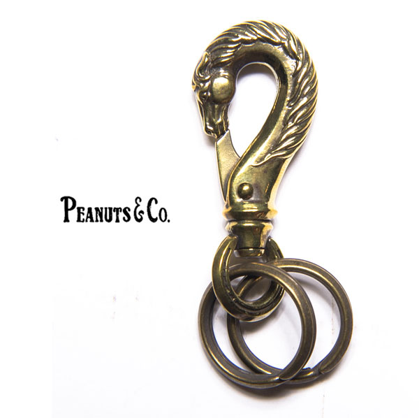 Rakuten - Peanuts & co. horse key hook medium (brass) ピーナッツカンパニー ホース キー フック ラミディアム