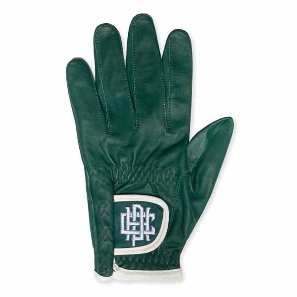 CaptainsHelmGolfOverlapLogoLeatherGloveキャプテンズヘルムゴルフオーバーラップロゴレザーグローブ