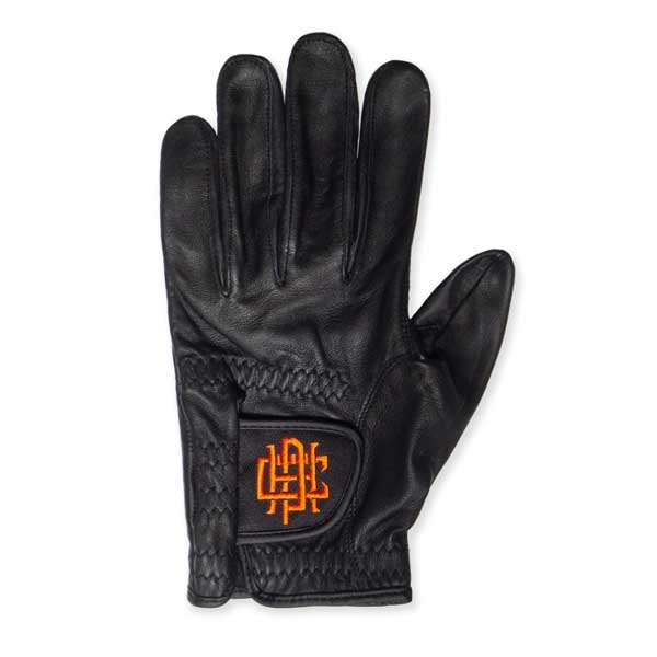 CaptainsHelmGolfOverlapLogoLeatherGloveキャプテンズヘルムゴルフオーバーラップロゴレザーグローブ