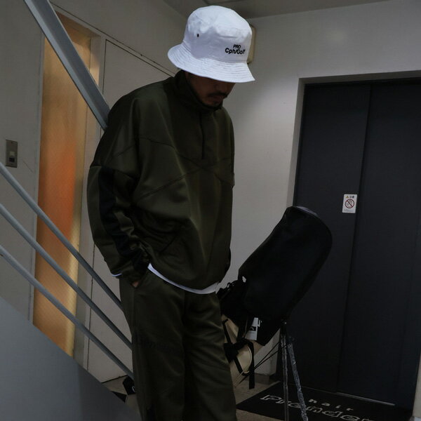 30%OFF!! GLIMPSE AND cc × Cph/Golf 90's haif zip Jersey グリンプス × キャプテンズヘルムゴルフ 90's ハーフジップ ジャージー