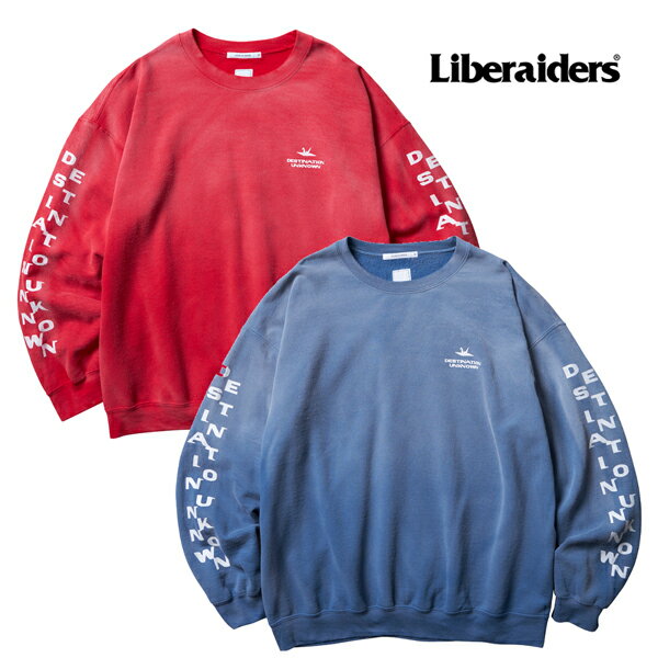 Rakuten - 30%OFF!! Liberaiders Vintage Wash Crewneck リベレイダース ヴィンテージ ウォッシュ クルーネック