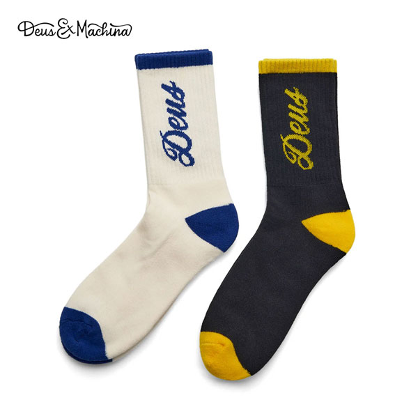 Deus Ex Machine Bossley Sock (2 Pack) デウス ボスレー ソックス