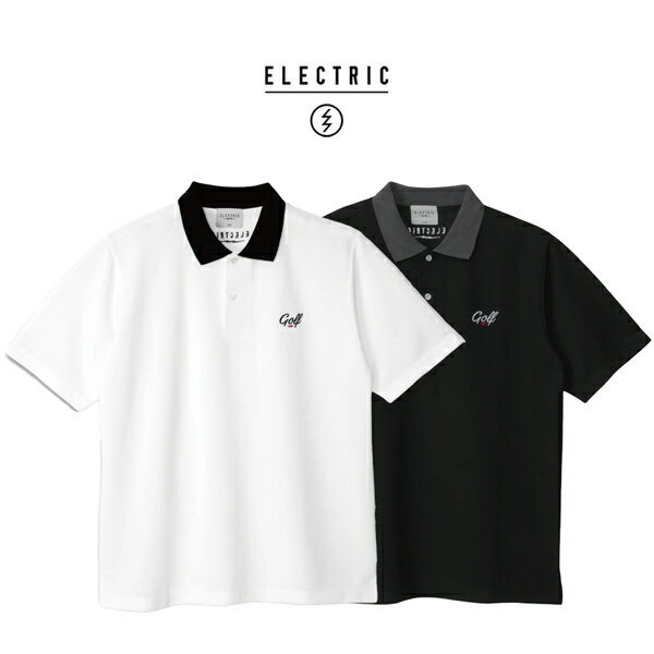 Rakuten - Electric One Poinst Golf Logo S/S Polo エレクトリック ワンポイント ゴルフ ロゴ ポロ ショートスリーブ