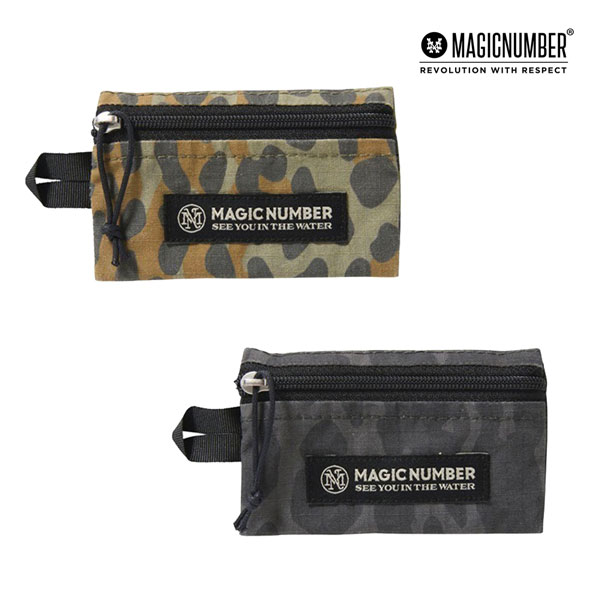 Rakuten - Magic Number Cotton Rip Leopard Card Case マジックナンバー コットン リップ レオパ－ド カードケース