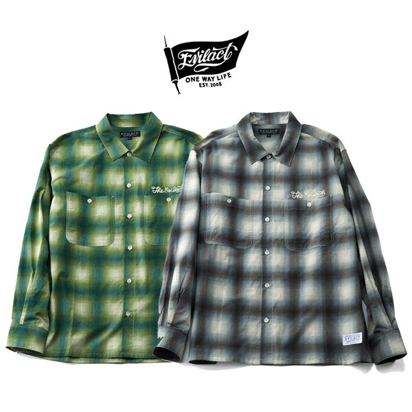 Evilact Omble Shirt イーブルアクト オンブレ シャツ