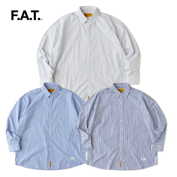 F.A.T. ストライプ 長袖カットソー 楽天市場】fat ストライプシャツの通販