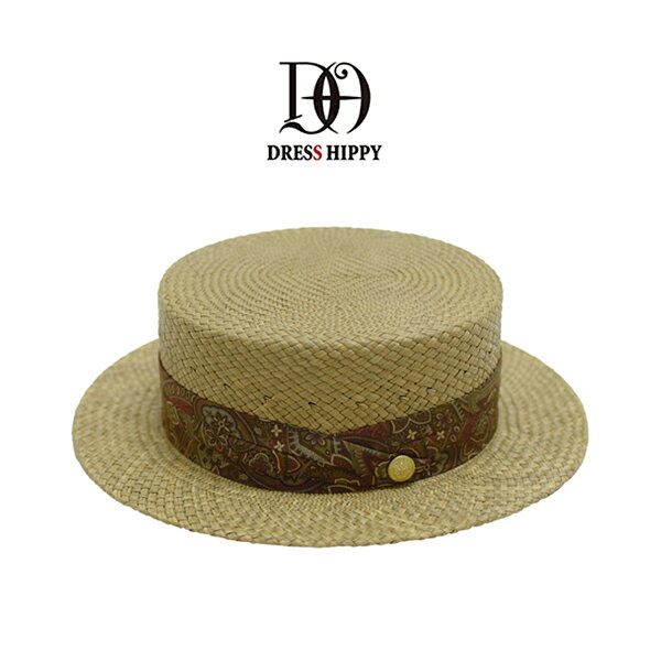 Rakuten - Dress Hippy Boater Hat ドレス ヒッピー ボーザー ハット